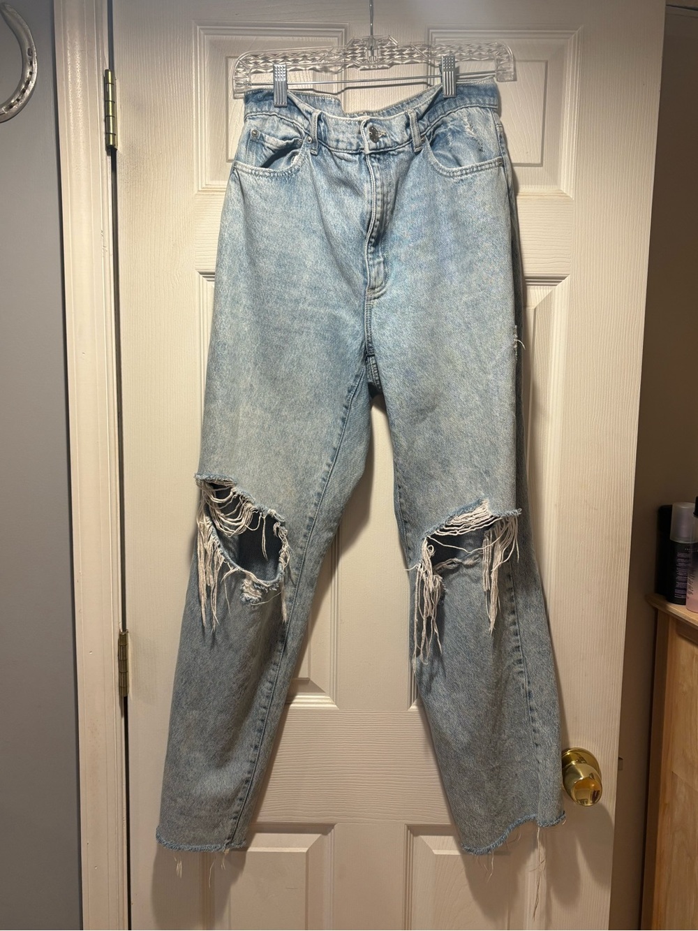 Garage Light Blue Vintage Straight Denim